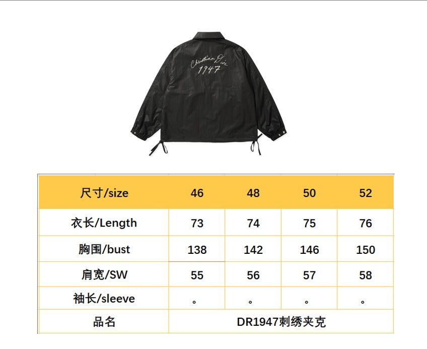BVG / 디올 남성 여성 재킷