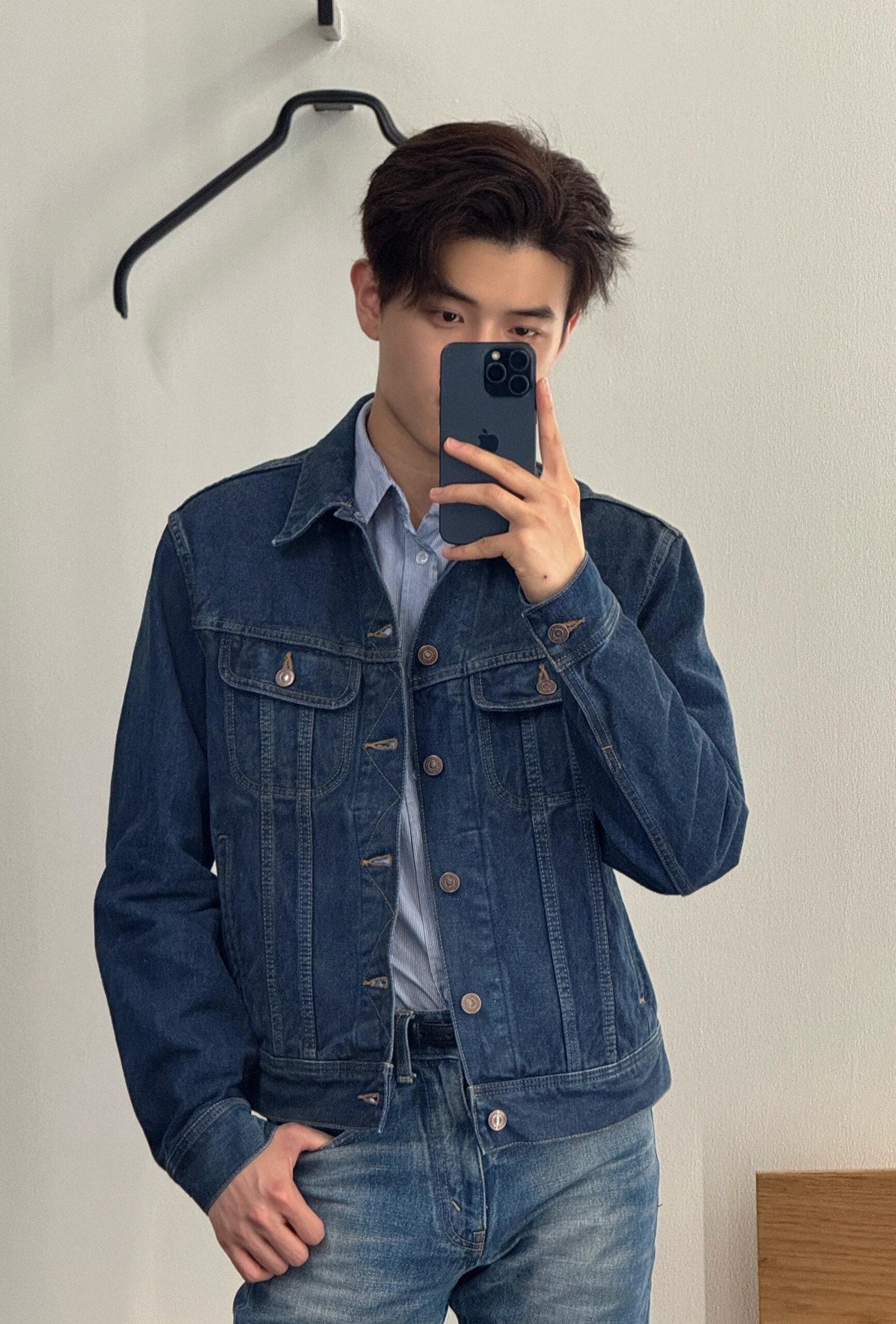 BVG / 셀린느 남성 여성 데님 재킷
