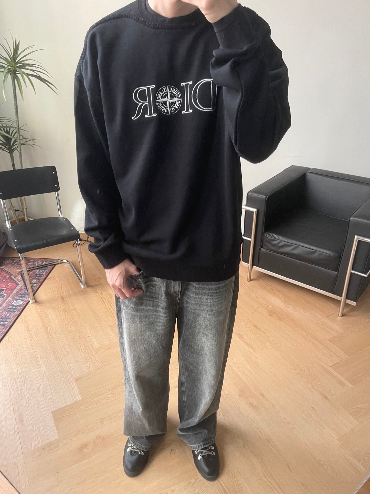 BVG / 디올 남성 여성 후드티