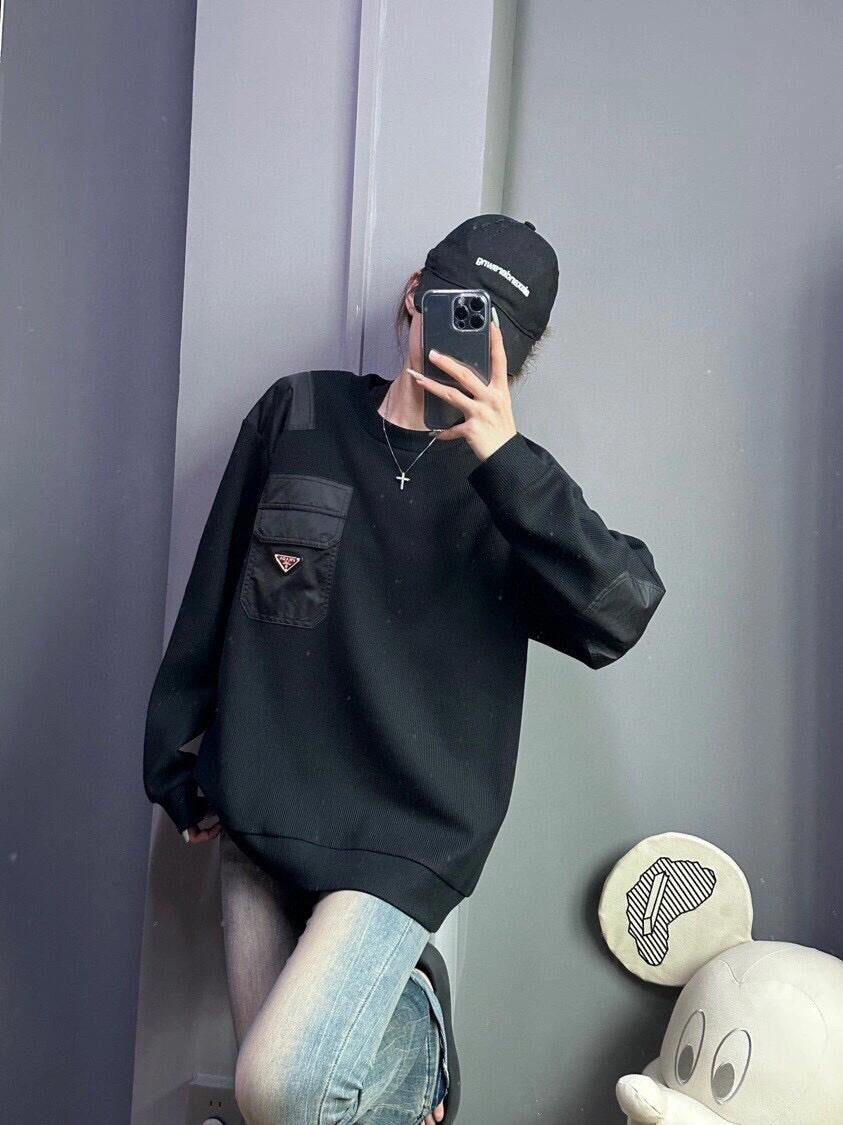 BVG / 프라다 남성 여성 후드티