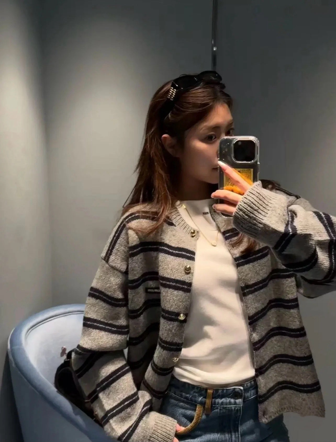 티모 공장 / 미우미우 여성 카디건