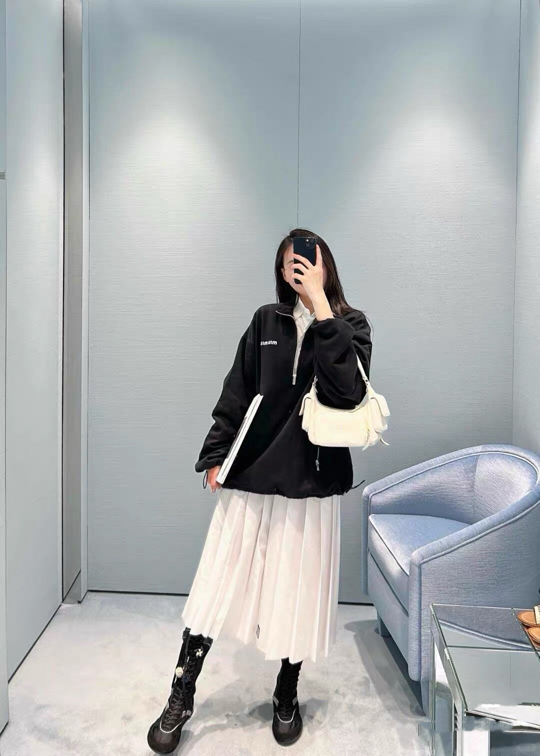티모 공장 / 미우미우 여성 후드티