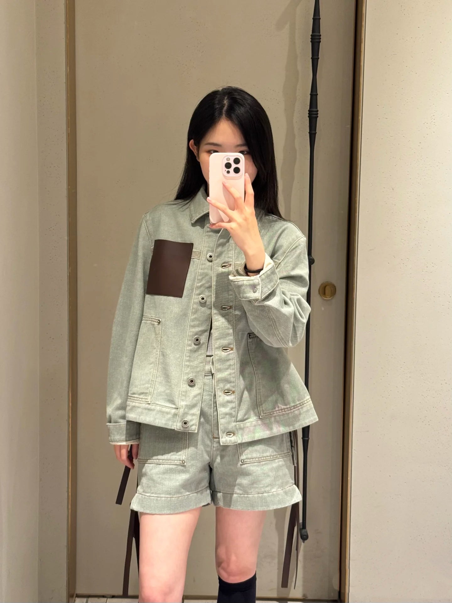 티모 공장 / 로에베 여성 데님 코트