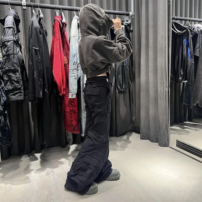 GTR / 발렌시아가 카고 팬츠 , BLCG 24SS 초승달 모양의 팬츠