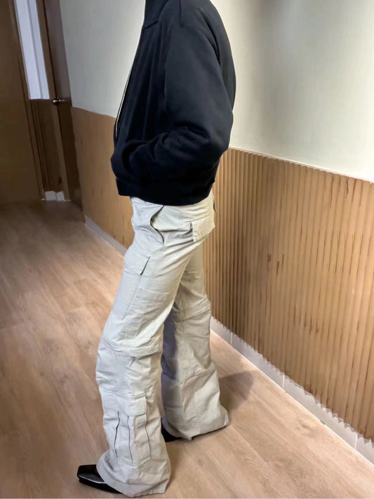 GTR / 발렌시아가 카고 팬츠 , BLCG 24SS 초승달 모양의 팬츠