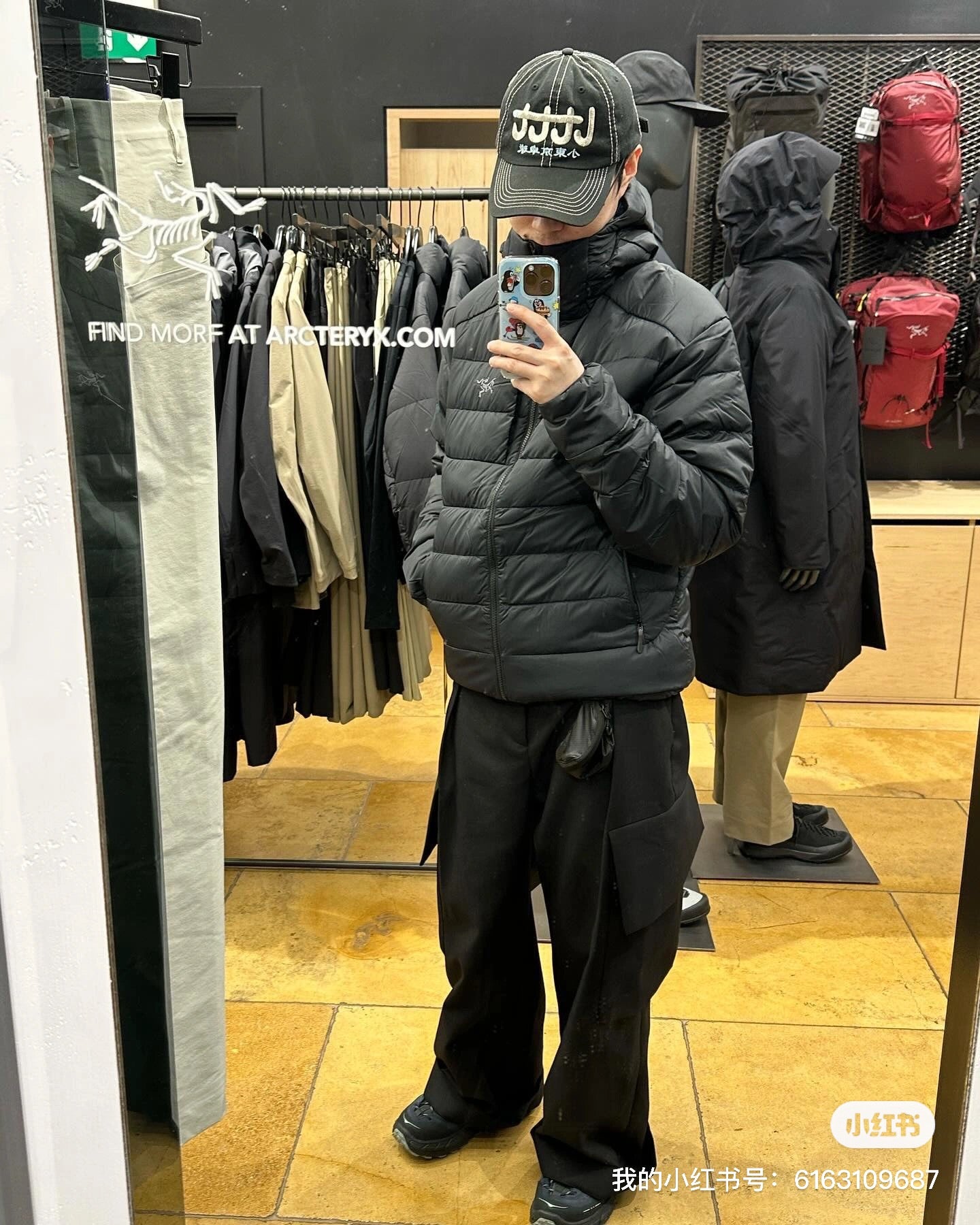 콜라 / 아크테릭스 경량패딩 , 토륨 후디 후드 다운 재킷