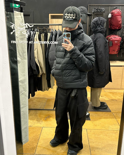 콜라 / 아크테릭스 경량패딩 , 토륨 후디 후드 다운 재킷